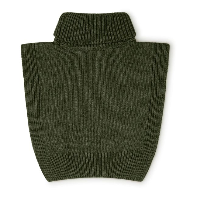 Cubrecuello de material reciclado | Verde Oscuro