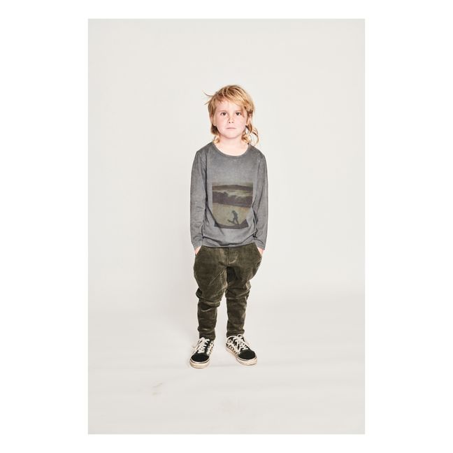 Pantalón de terciopelo Whaler | Verde oliva