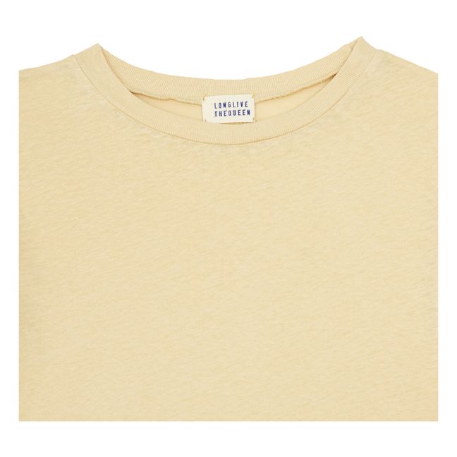 Organic Cotton T-shirt | Vanilla