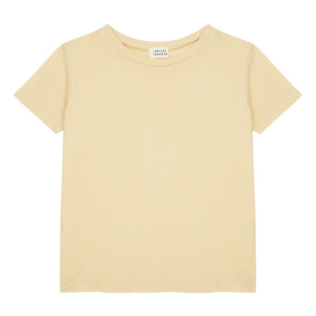 Camiseta algodón orgánico | Vainilla
