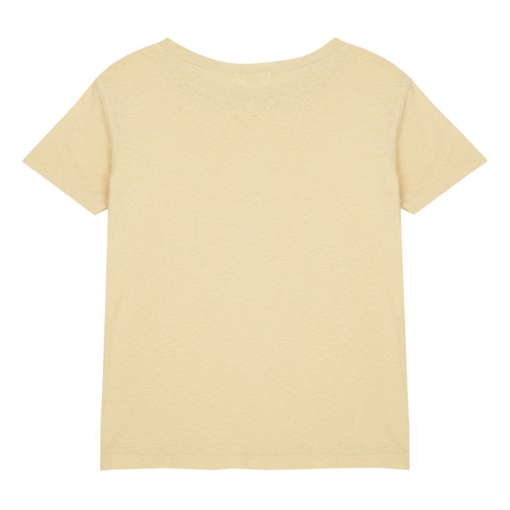 T-shirt in cotone organico | Vaniglia- Immagine del prodotto n°2