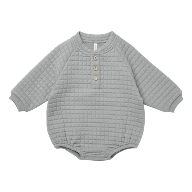 Quilted romper | Grey