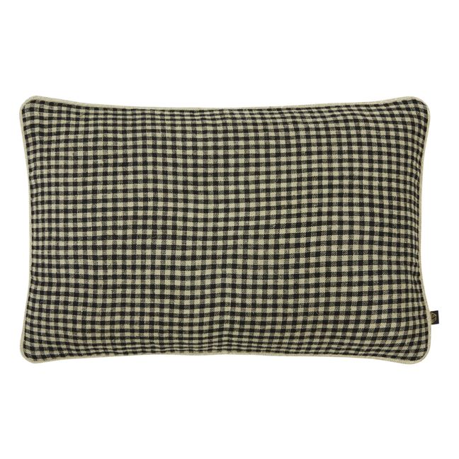 Housse de coussin Piana | Charbon