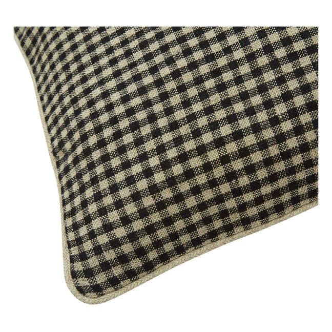 Housse de coussin Piana | Charbon