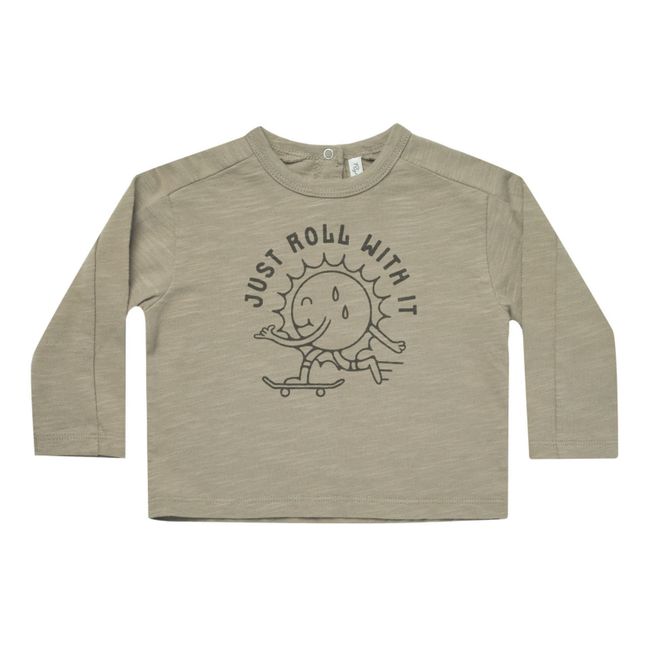 T-Shirt Just Roll With It | Sauge