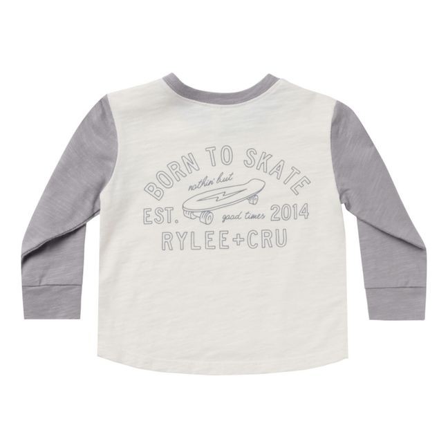 Born To Skate T-Shirt | Grey
