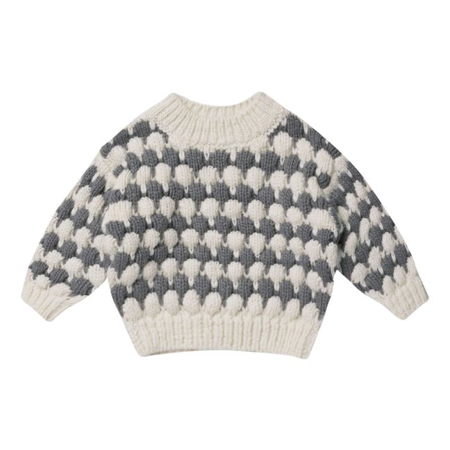 Relaxed Bubble Knit Sweater | Ecru