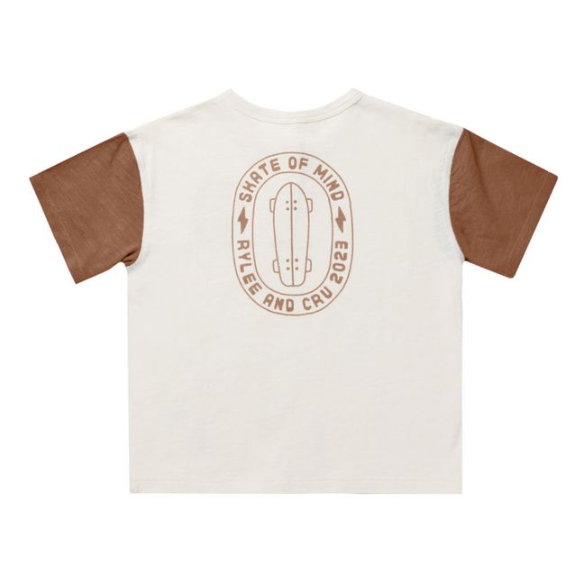 Skate of Mind Henley T-Shirt | Brown