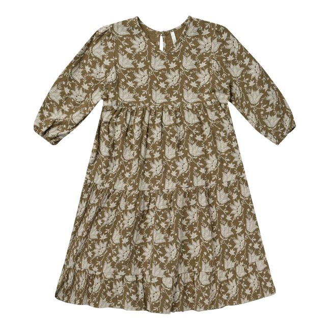 Robe Florale Gillian | Vert