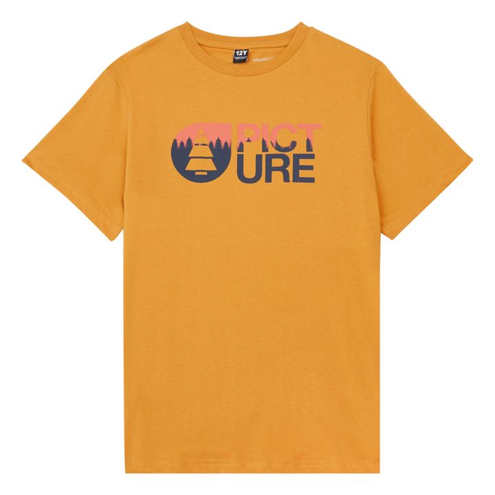 T-Shirt Basement Bio-Baumwolle | Orange- Produktbild Nr. 0