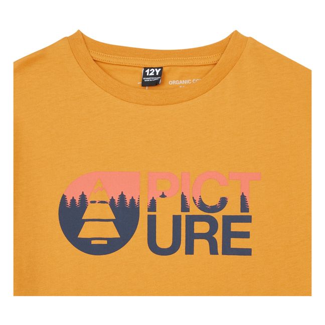 Maglietta in cotone organico Basement | Arancione