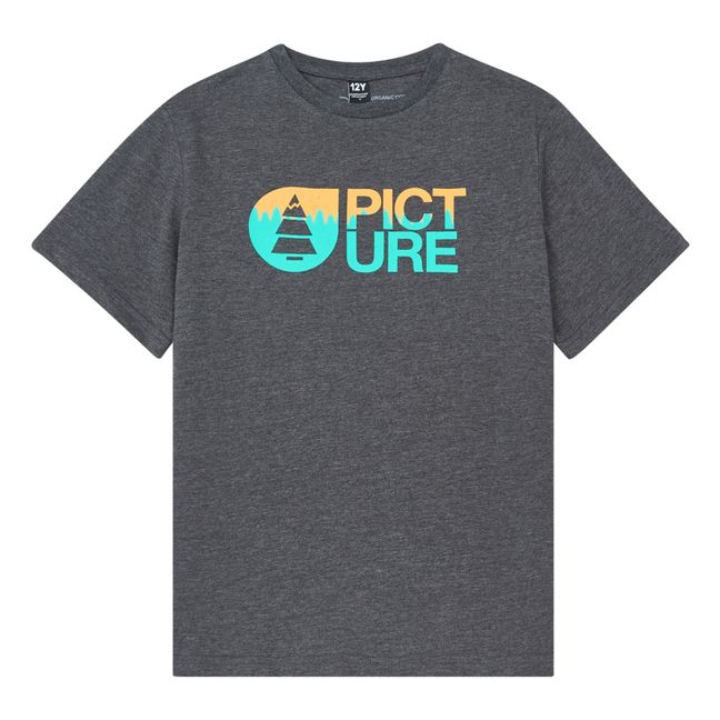 T-shirt Basement Coton Bio | Gris chiné