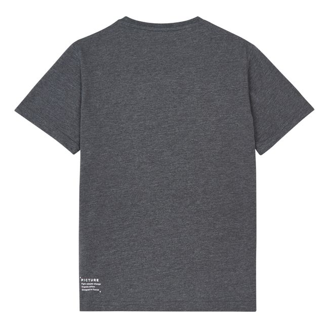 T-shirt Basement Coton Bio | Gris chiné