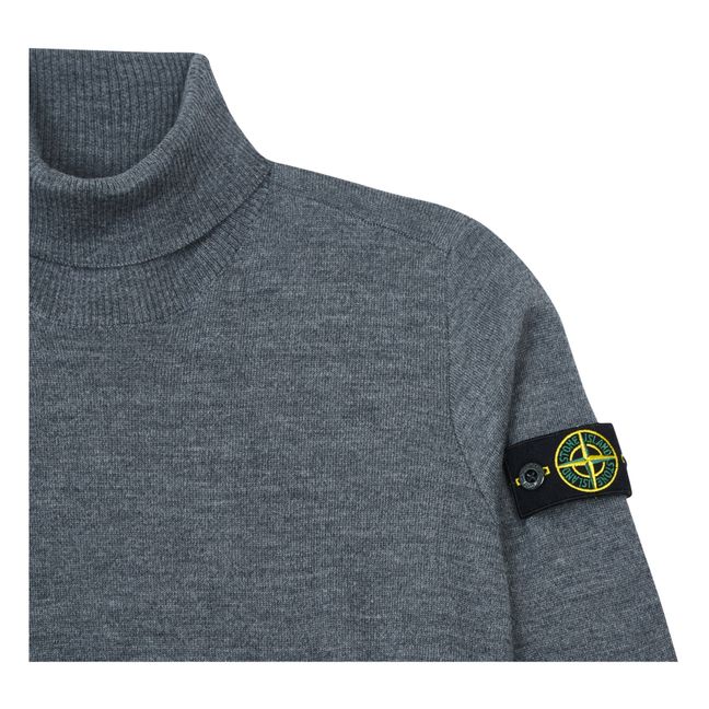 Pull Col Cheminé | Gris