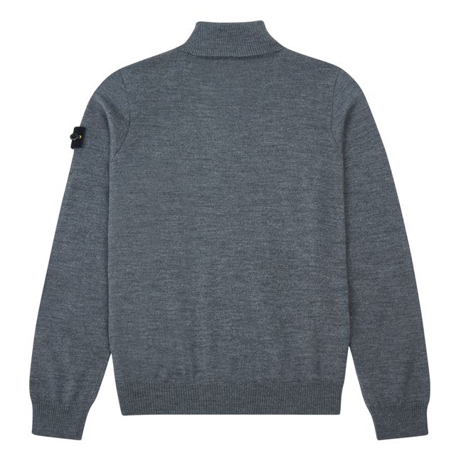 Pullover mit Kragen | Grau