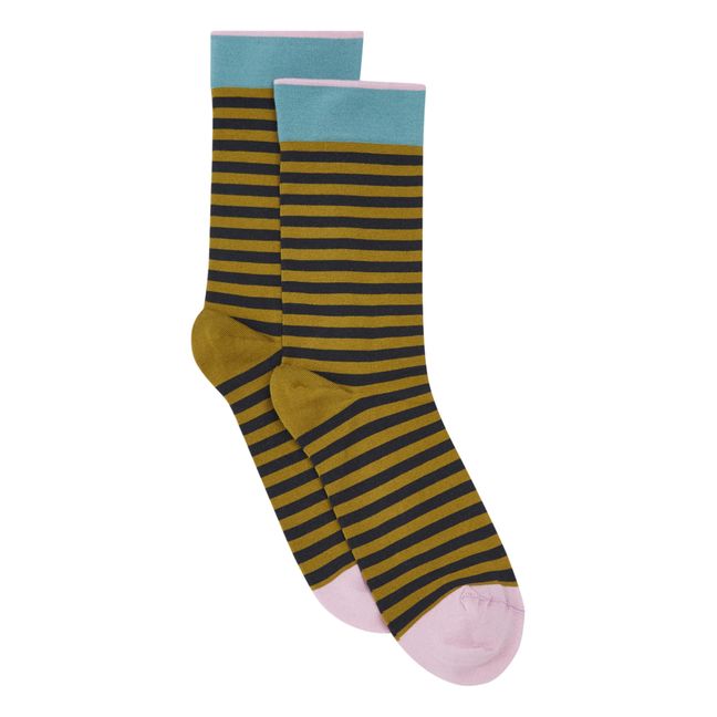 Chaussettes Rayure | Absinthe