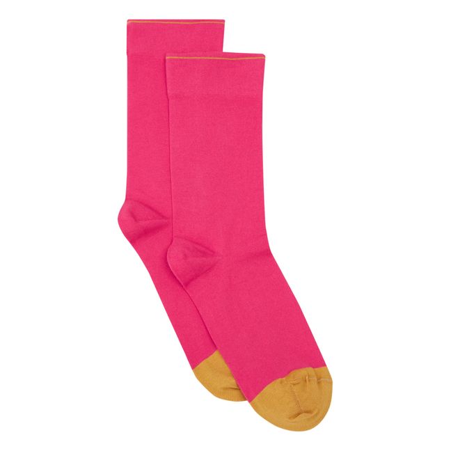 Chaussettes Uni | Pink