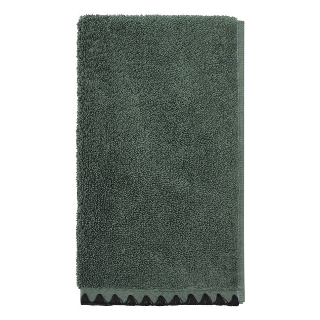 Issey cotton bath towel | Bluish grey