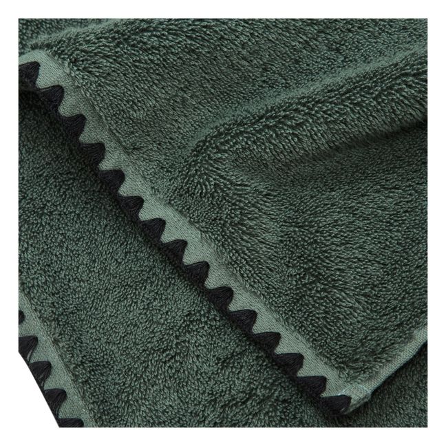 Asciugamano in cotone Issey | Grigio azzurro
