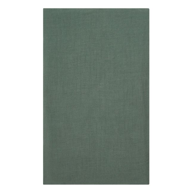 Housse de couette Dili en voile de coton  | Blaugrau