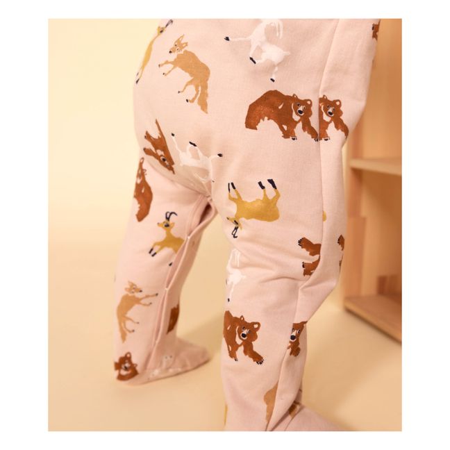 Pyjama Animaux en Molleton | Pink