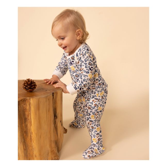 Pyjama en Bouclette Eponge | Seidenfarben