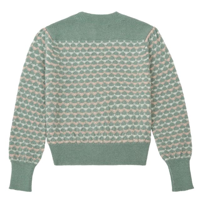 Stella Baby Alpaca Cardigan | Sage