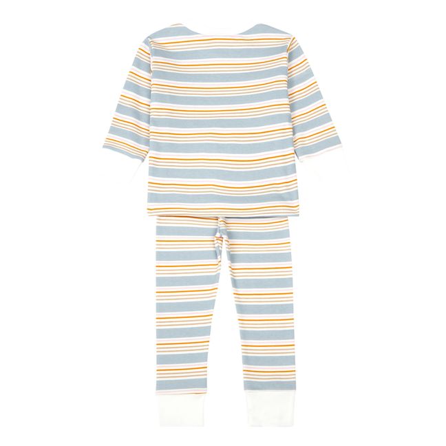 Pyjama Coton Bio Holiday | Grau
