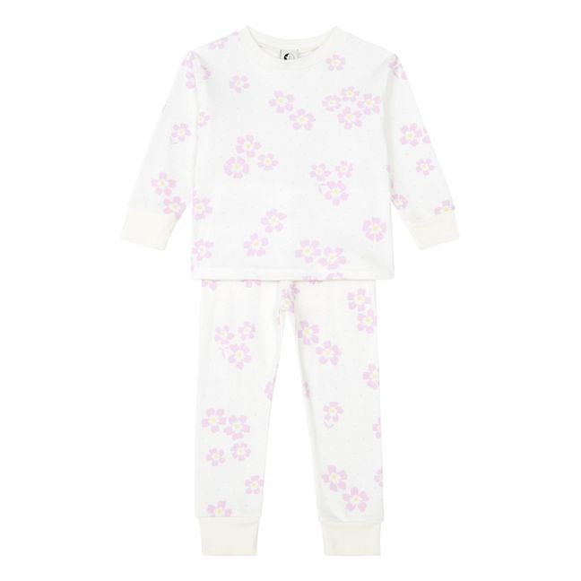 Pyjama Coton Bio Pansy | Ecru