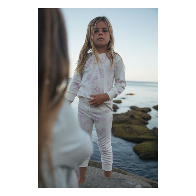 Pyjama Coton Bio Pansy | Ecru