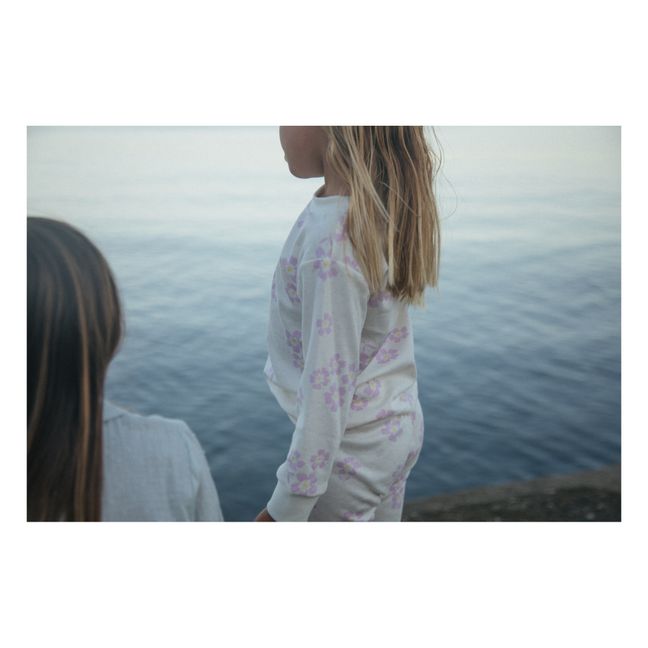 Pyjama Coton Bio Pansy | Ecru