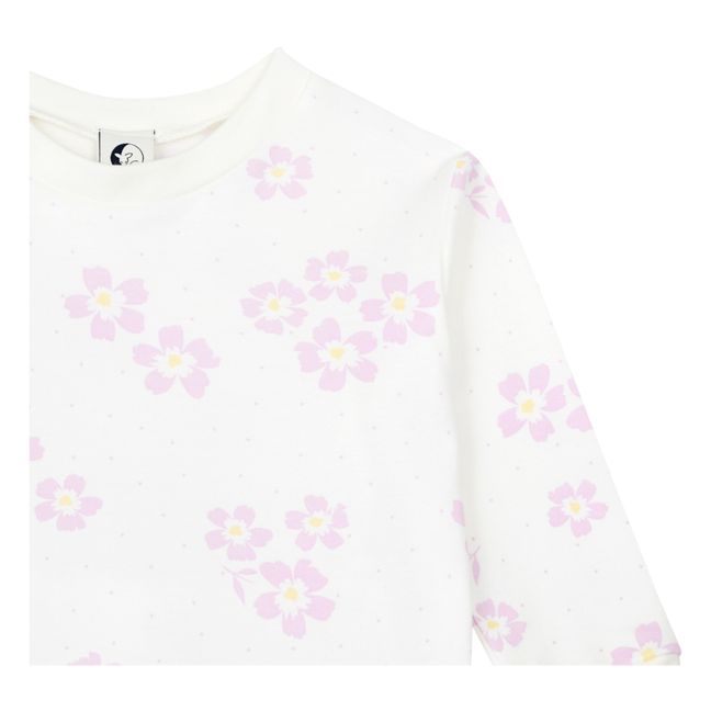 Pyjama Coton Bio Pansy | Ecru
