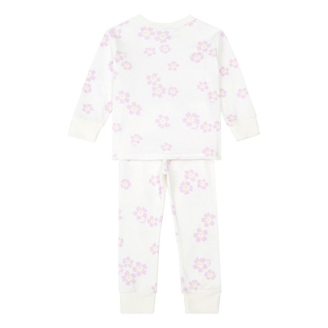 Pyjama Coton Bio Pansy | Ecru