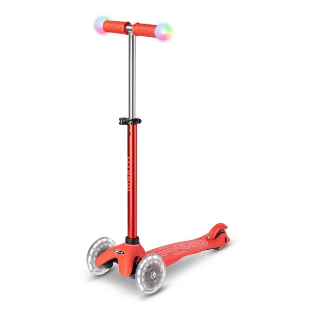 Trottinette Mini 3en1 Revolution Deluxe Magic LED | Rojo