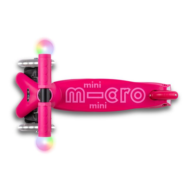Trottinette Mini 3en1 Revolution Deluxe Magic LED | Rouge framboise