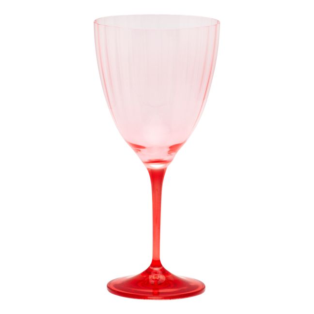 Garden Pink wine glass | Pink