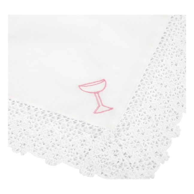 Serviettes de table Cheers - Set de 2 | White