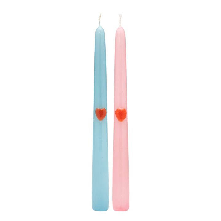 Candele amour 3D - Set di 2- Immagine del prodotto n°0