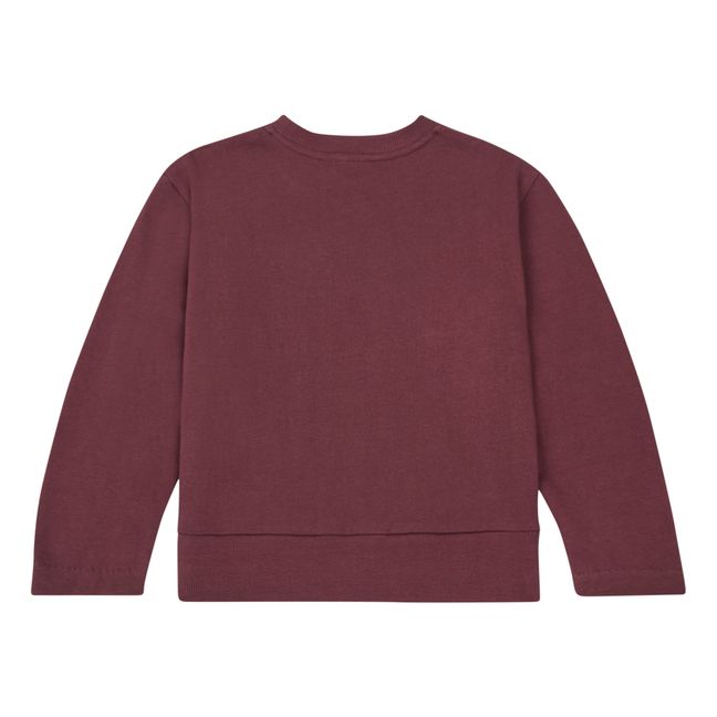 Sweatshirt Season | Burgunderrot