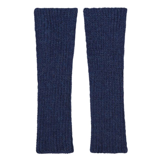 Mitaines Alpaga | Bleu marine