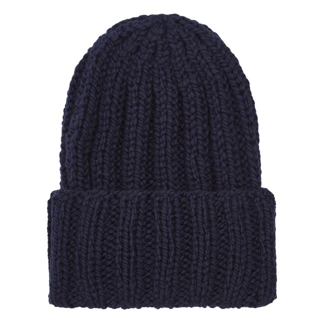 Bonnet Laine | Blu marino