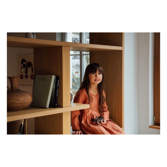 Robe Midi Lin | Terracotta
