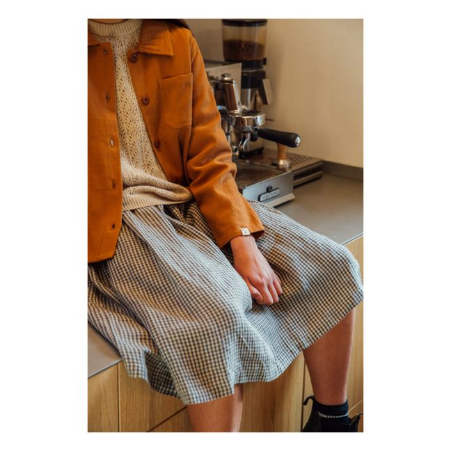 Organic Cotton Worker Jacket | Caramel