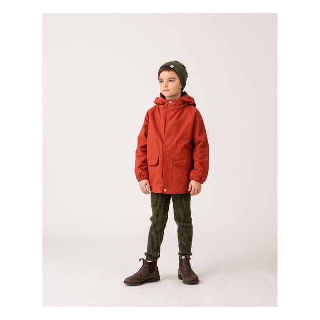 Parka Coton Bio | Rouge