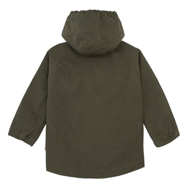 Parka de algodón orgánico | Verde