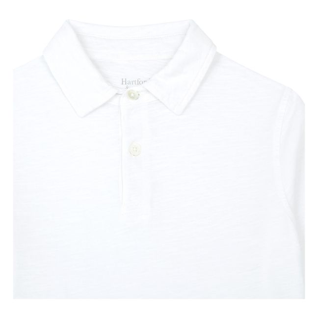 Polo Coton | Blanc