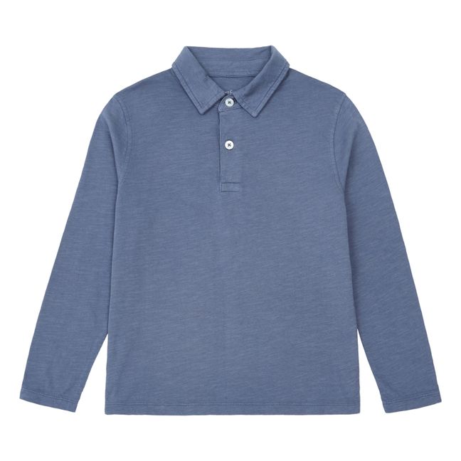 Polo de algodón | Azul