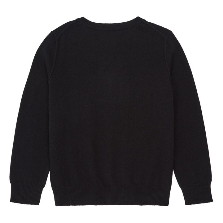 Hartford - Crew Wool and Cashmere Sweater - Black | Smallable