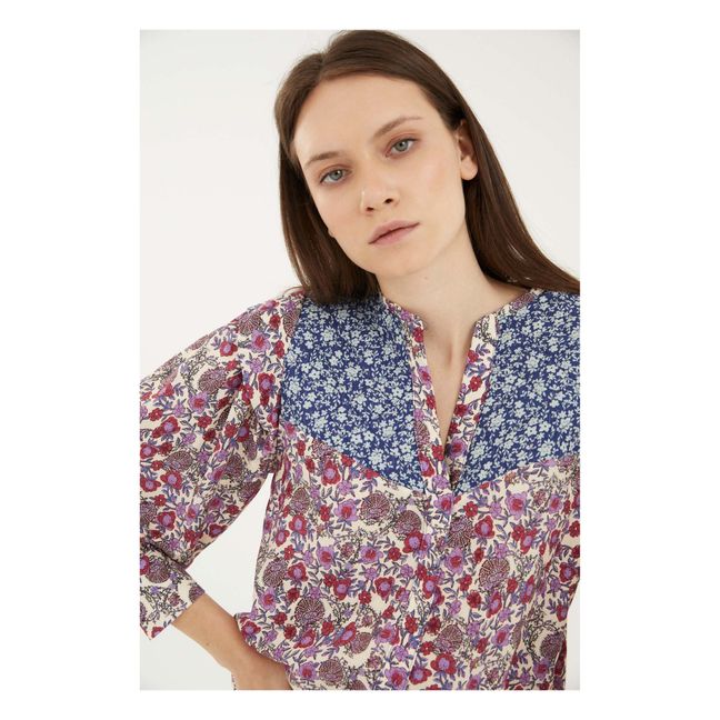 Blusa Folk Fleurie | Violeta