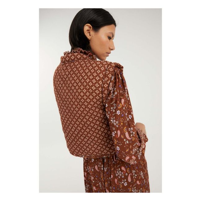 Veste Sans Manches Rivete | Camel